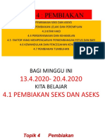 BAB 4.1 Pembiakan Seks Dan Aseks