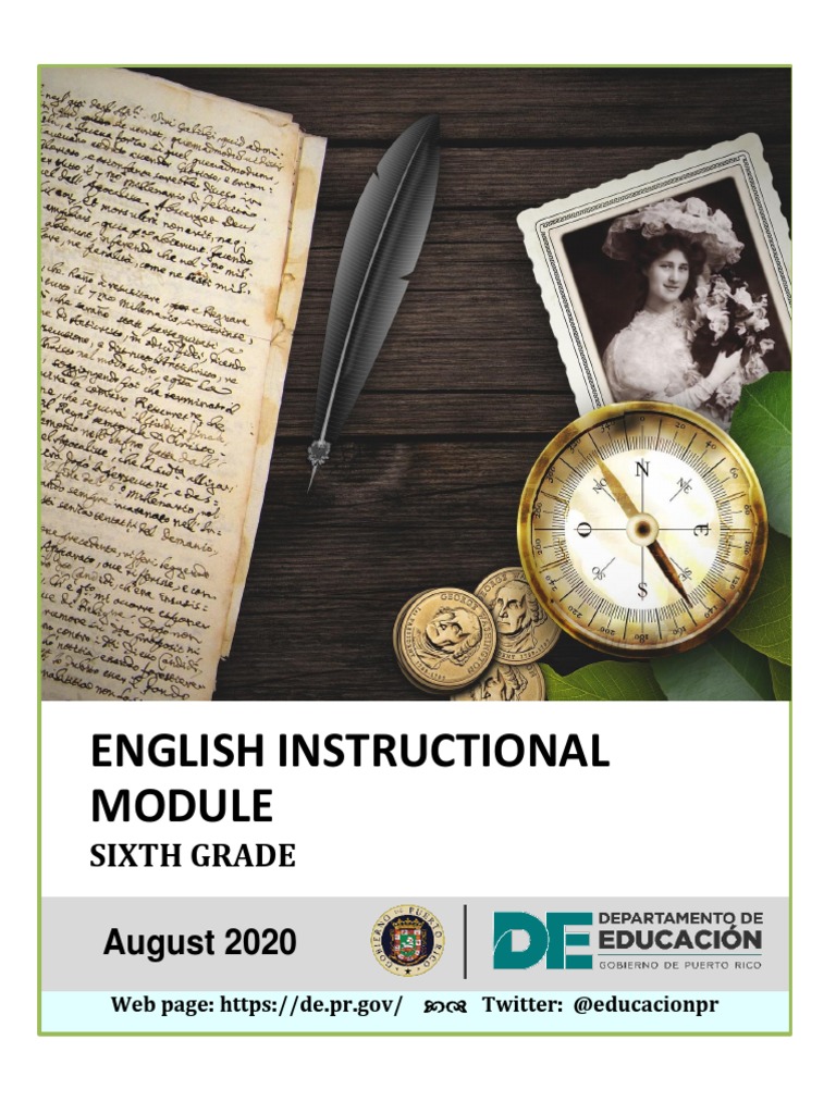 Modulo de Ingles 6to | PDF | Paragraph | Teachers
