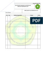 Form Implementasi