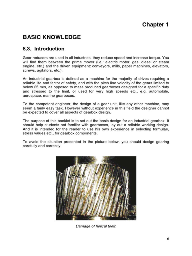 Perhitungan Gearbox Part1 PDF PDF Gear Transmission (Mechanics)