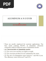 Aluminum A N o D Es