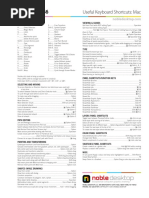 Illustrator cs6 Shortcuts Mac PDF