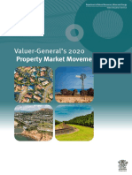 Valuer-General's 2020: Property Market Movement Report