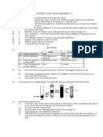 Answers To Revision Worksheet 13