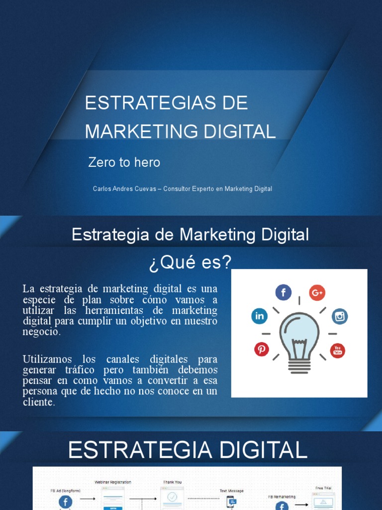 Estrategias de Marketing Digital | PDF | Comercio electrónico | Marketing