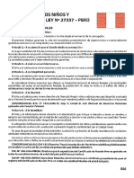 Codigo de Los Niños y Adolescentes - Peru PDF