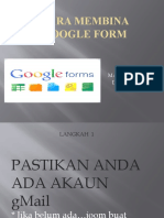 Cara Membina Google Form
