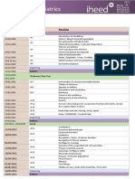 Diploma Paediatrics Timetable October 2020 GLOBAL