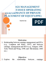 Earnings Management and Private Placement of Equity - 07 - 02 - 2018