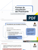 Formas de Vinculación Del Prácticante 2020 20