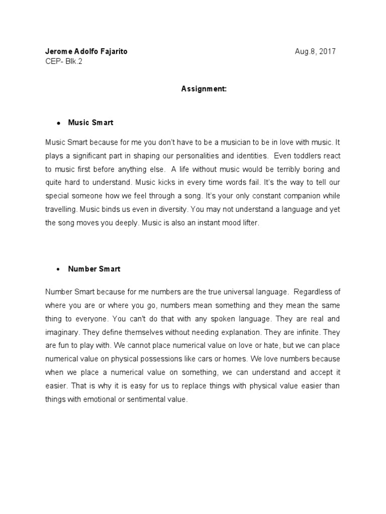 Cep Assignment | PDF