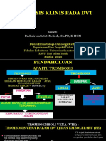 Diagnosis Klinis Pada DVT PDF