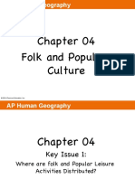 Distribution of Folk and Popular Culture