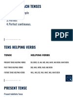 Verb Tenses - Present