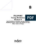 Module 8 - Uhaw Ang Tigang Na Lupa PDF