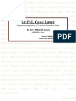 CRPC Judgments - by Adv. Abhishek