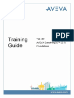 Training Guide: TM-1801 AVEVA Everything3D™ (2.1) Foundations
