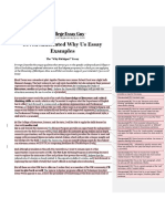 Seven Annotated Why Us Essay Examples