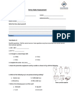 Entry Gate Assessment Practice Test