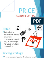 Price: Marketing Mix - 4Ps