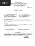 TEV Guidelines for Government Travel | PDF | Payments | Debit Card