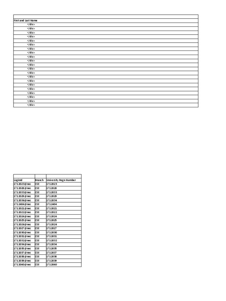 First and Last Name | PDF