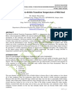Ductile To Brittle Transition PDF