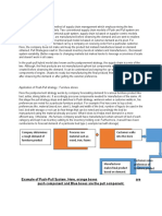 Example of Push-Pull System. Here, Orange Boxes Are Push Component and Blue Boxes Are The Pull Component