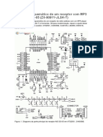 Diagrama Esquemático de Um Receptor Com MP3 Player MS