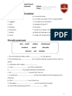 Stage 5 English Unit 12 Worksheet PDF