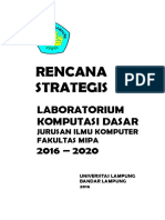 Renstra Lab Komputasi Dasar 2016-2020