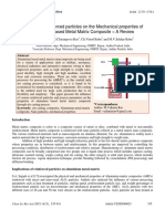 Influence of Reinforced Particles On The PDF