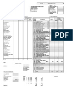 Date: September 5, 2016: 8 Rig Operation Cost 3,453 3,453 3,453