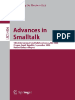 Advances in Smalltalk 14th International Smalltalk Conference, ISC 2006, Prague, Czech Republic, September 4-8, 2006, Revised Selected Papers ( PDFDrive )