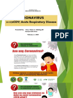 Coronavirus: 2019 (nCOV) Acute Respiratory Disease