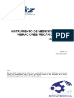 Medición vibraciones