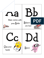 ABC Exercise Cards PDF