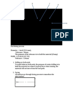 Machining Process