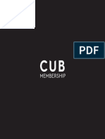 CUB - BLACK - Welcome Booklet
