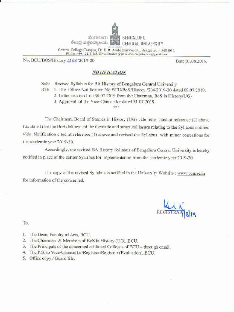 Revised History Ug Syllabus Compressed Compressed