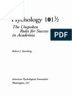 Psychology 101 1 - 2 - The Unspoke - Robert J. Sternberg PDF