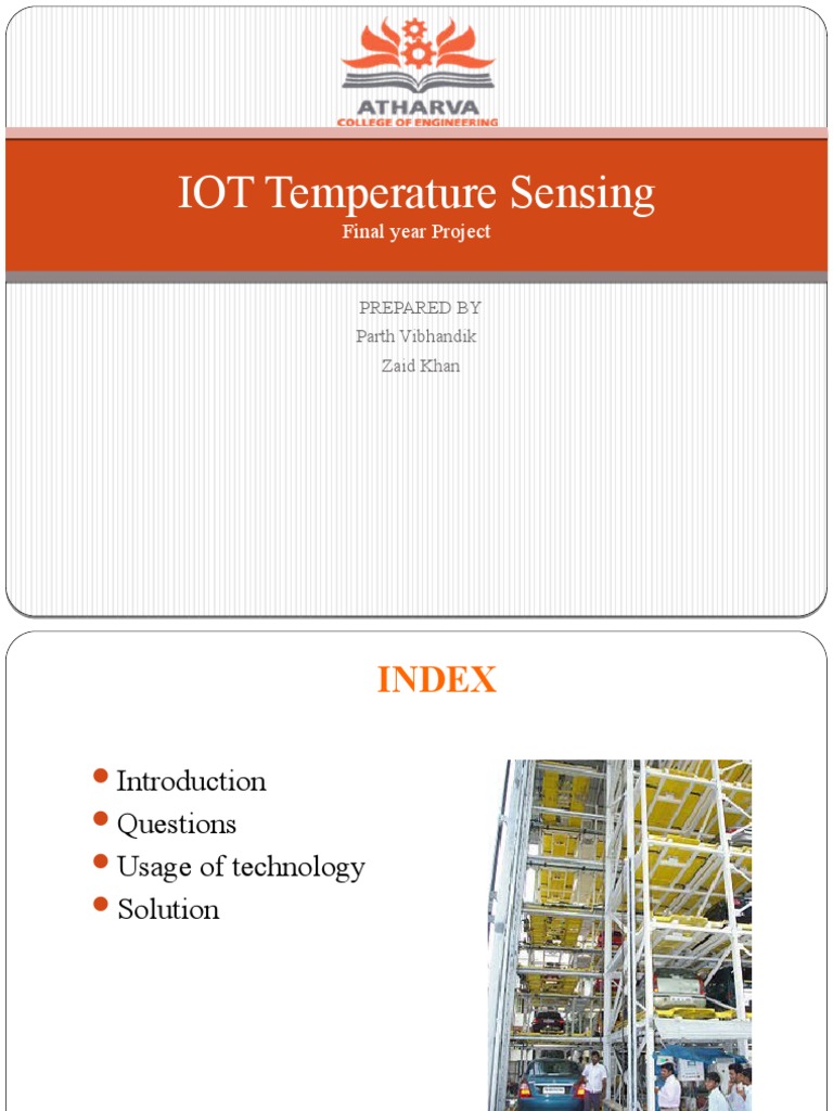 IoT Temperature Monitoring System | PDF