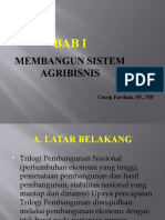 BAB 1 Membangun Sistem Agribisnis