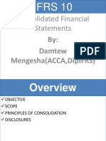 Consolidated Financial Statements: Ifrs 10