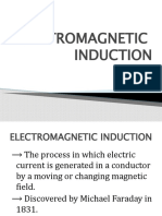 EM Induction: Faraday's Discovery of Induced Currents