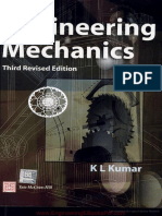 Engineering Mechanics Third Revised Edition by K L Kumar