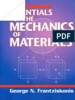 Essentials of The Mechanics of Materials by George N. Frantziskonis PDF