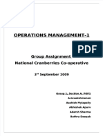 PDF Om I Assignment Group 1 Section A National Cranberry Cooperative - Compress