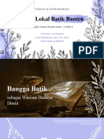 Muatan Lokal Batik Banten