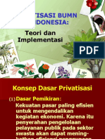 Privatisasi Di Indonesia